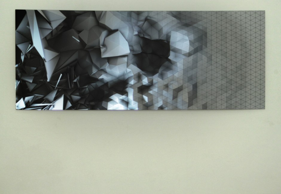 Light canvas 3 - Gallerie Muriel Guépin, NYC 2011.